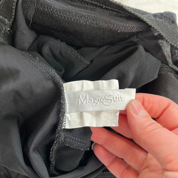 Magicsuit Black Tiered Slimming Tankini Bra Top Swimsuit size 12 - Picture 12 of 12